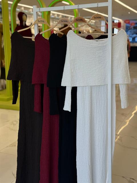 Madonna Yaka Premimum Elbise 2828