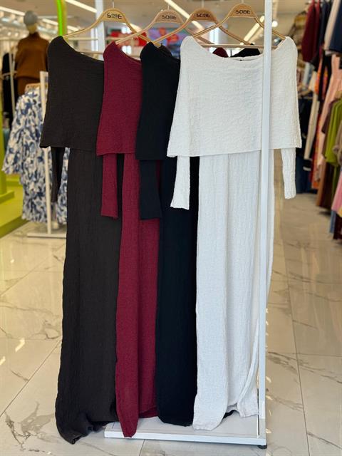 Madonna Yaka Premimum Elbise 2828