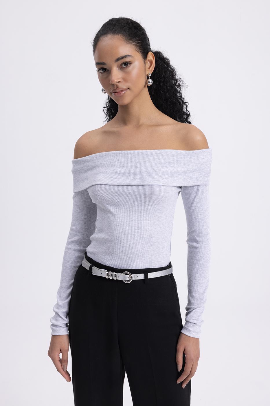 Madonna Collar Top