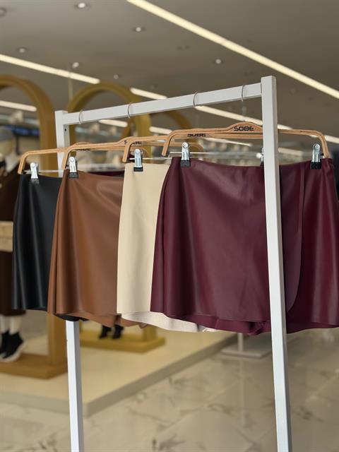 Mini Deri Etek 4054