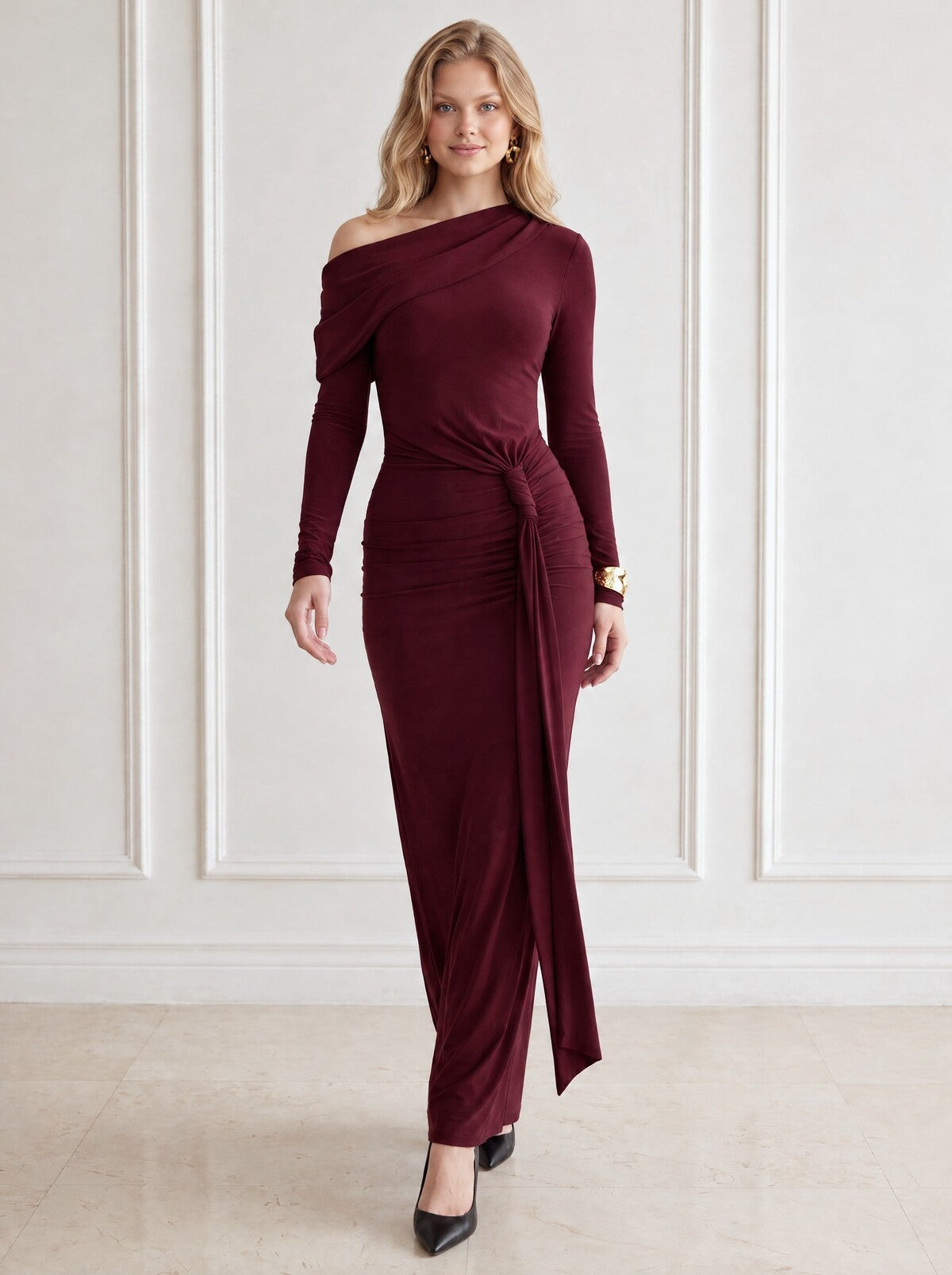 MÜRDÜM 20720 MAXİ ELBİSE