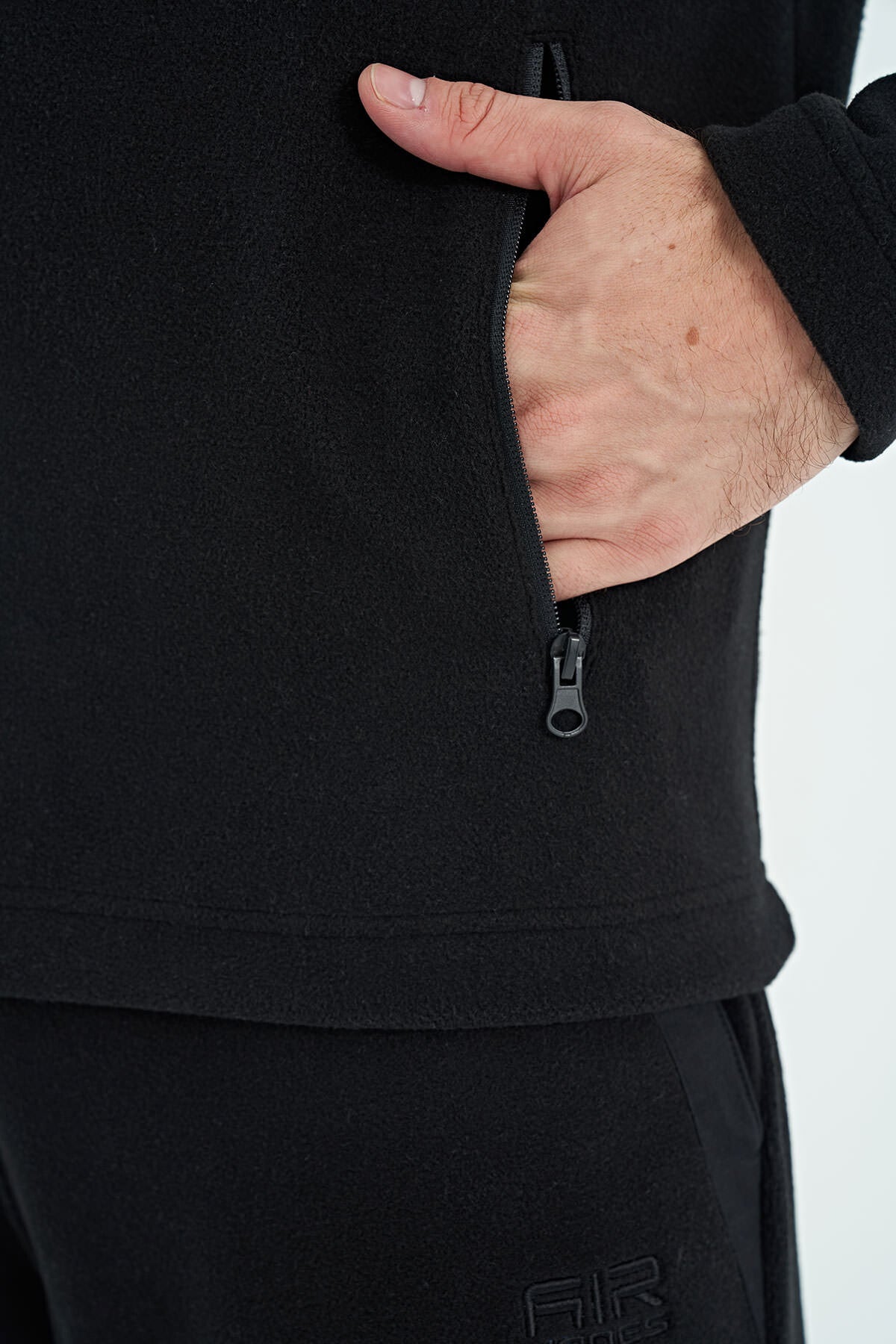 Doyle Siyah Erkek Polar Eşofman Takım - 85225