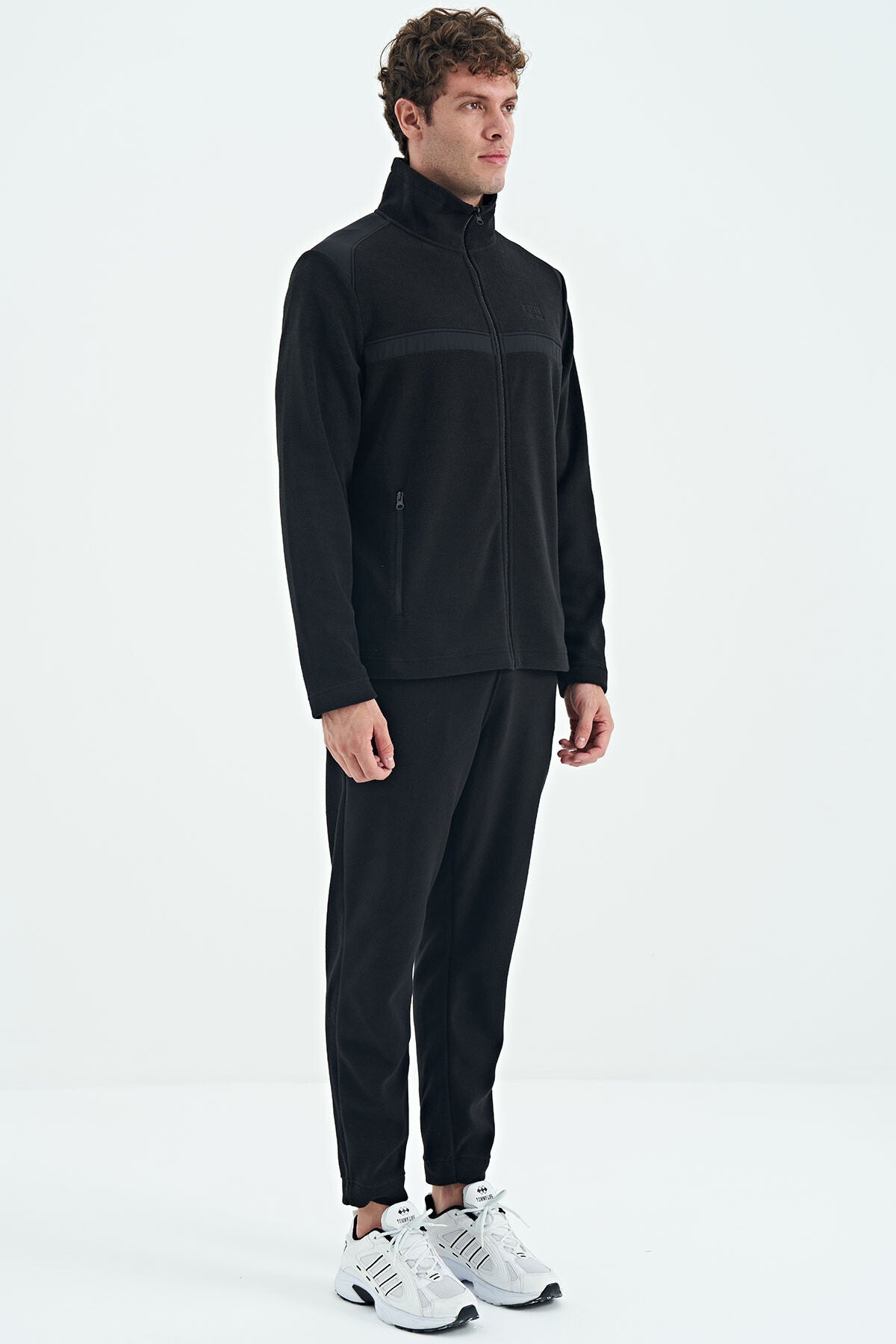 Doyle Siyah Erkek Polar Eşofman Takım - 85225