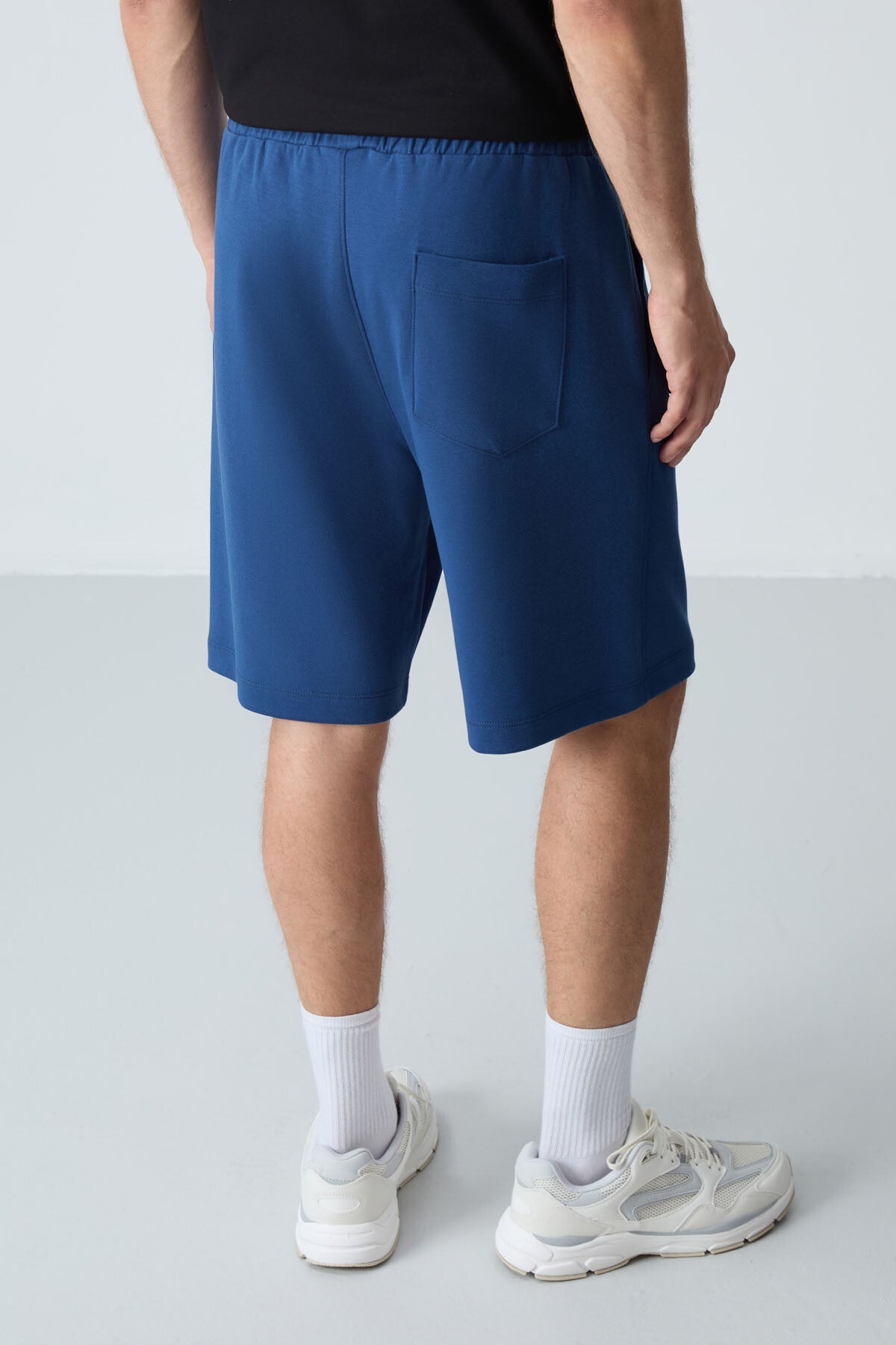 Parlament Pamuklu Kalın Yumuşak Dokulu Standart Fit Basic Erkek Şort  - 81275
