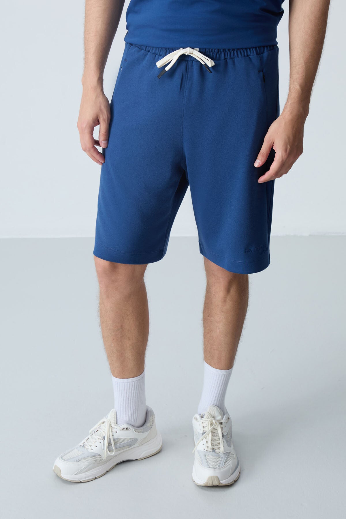 Parlament Pamuklu Kalın Yumuşak Dokulu Standart  Fit Basic Erkek Şort  - 81276