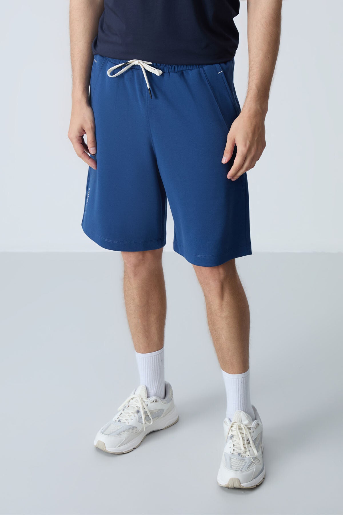 Parlament Pamuklu Kalın Yumuşak Dokulu Standart Fit Basic Erkek Şort  - 81278