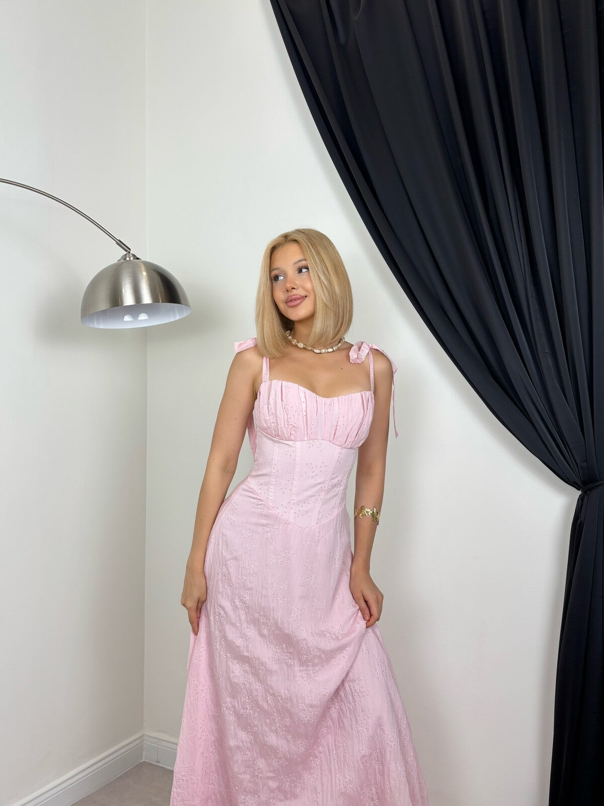 pembe 20433 ELBİSE