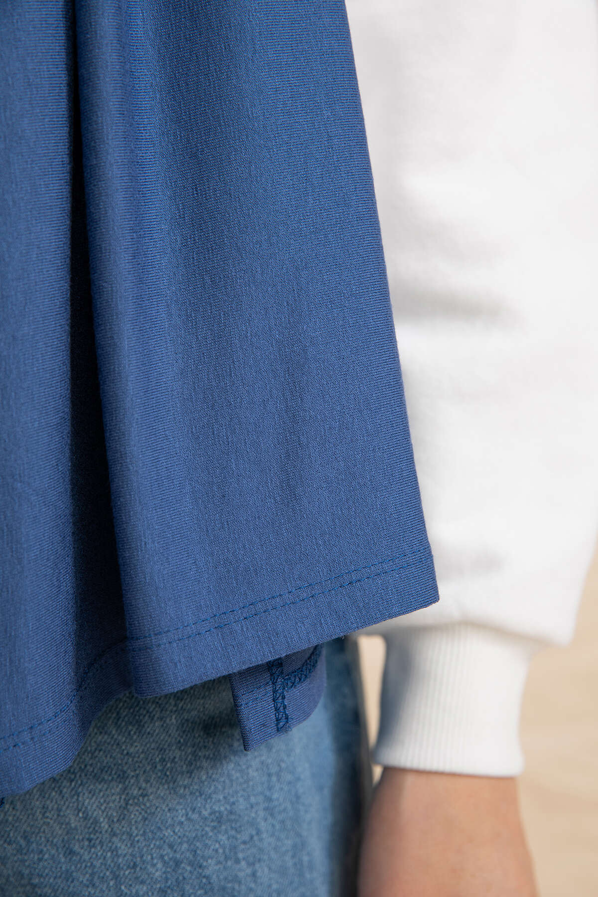 Penye Şal - İndigo