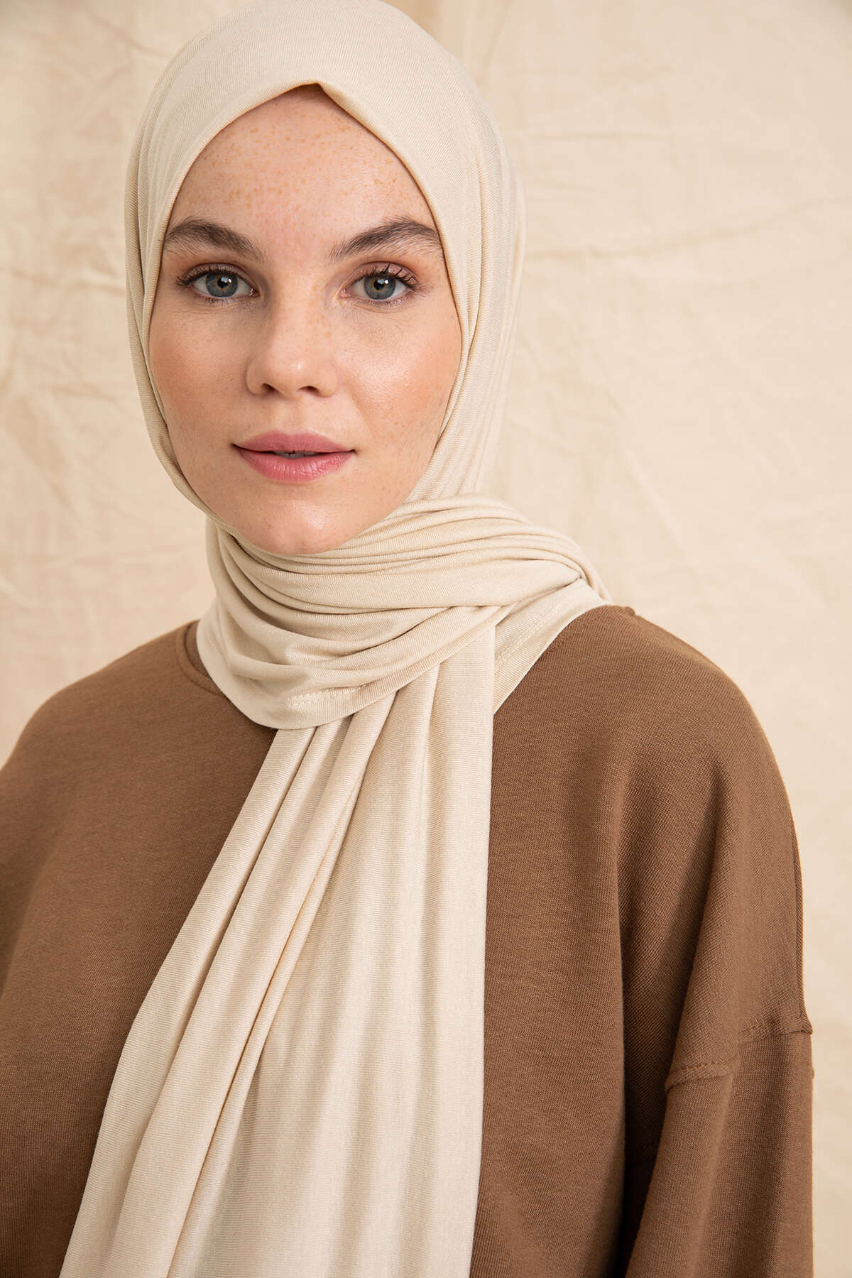 Penye Şal - Bej
