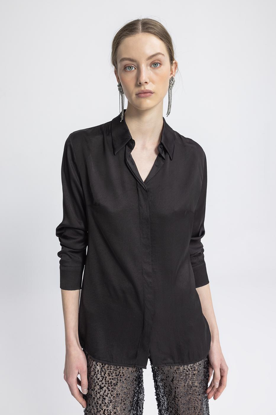 Satin Regular Shirt