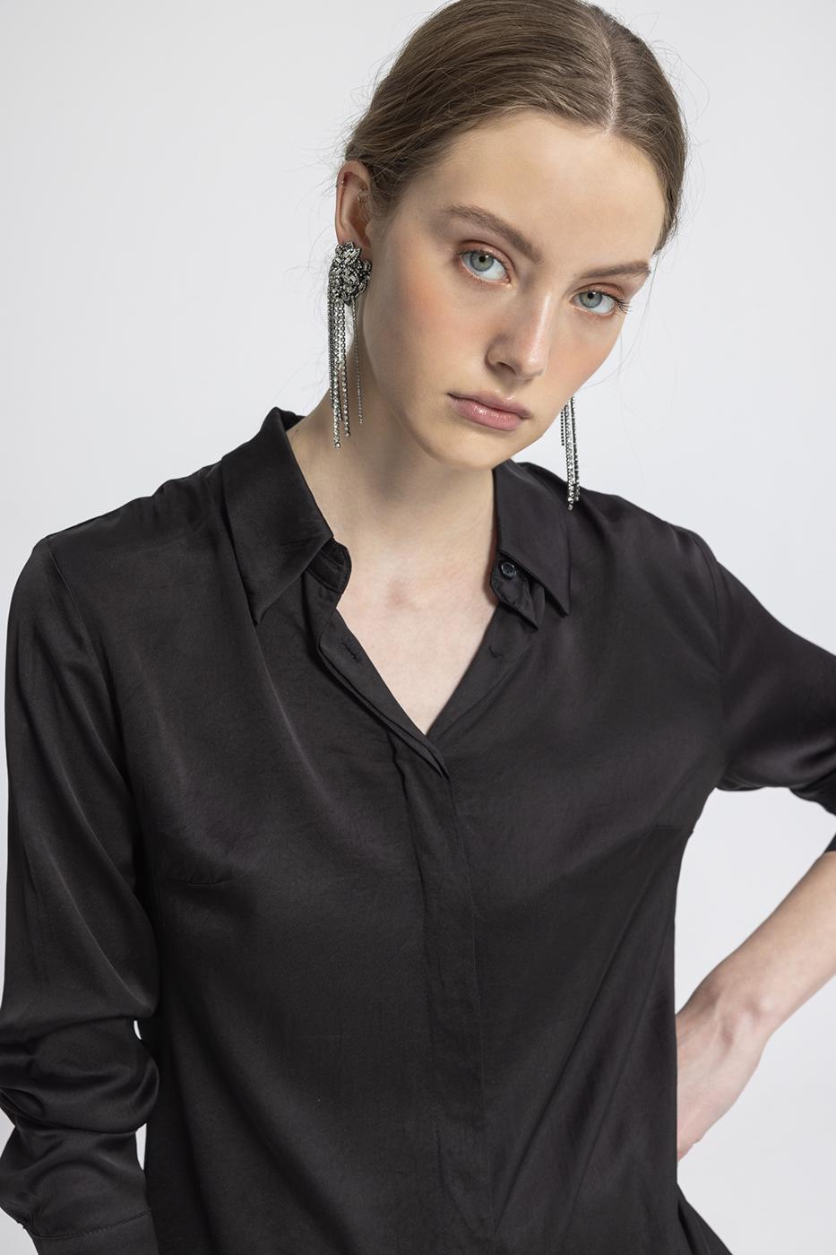 Satin Regular Shirt