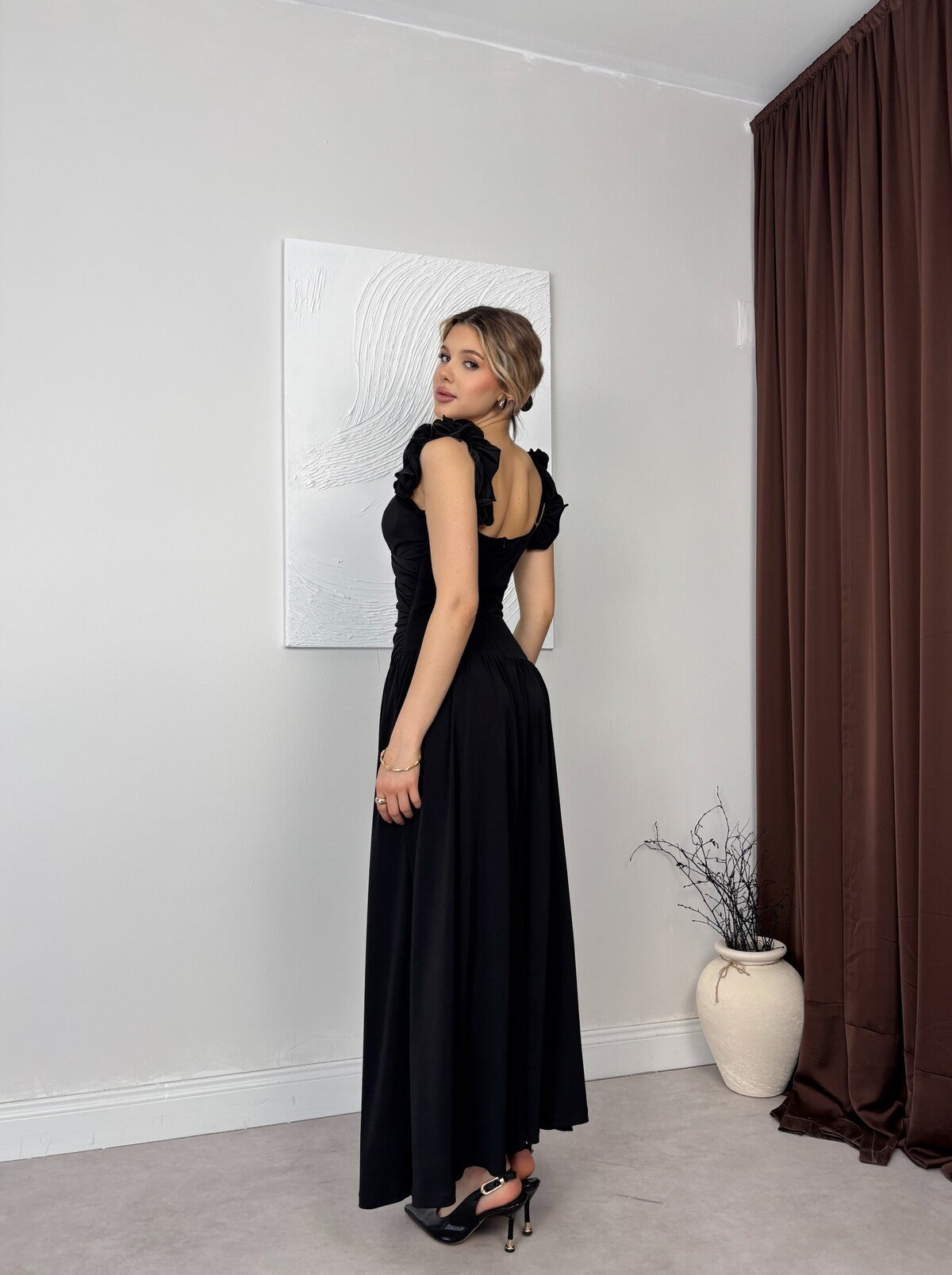 SIYAH 1065 ELBİSE