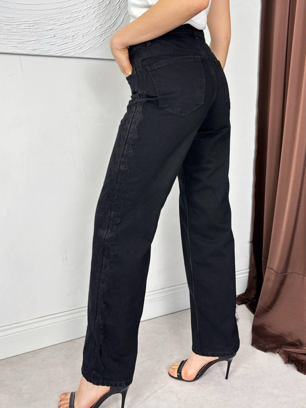 SIYAH 30074 PANTOLON