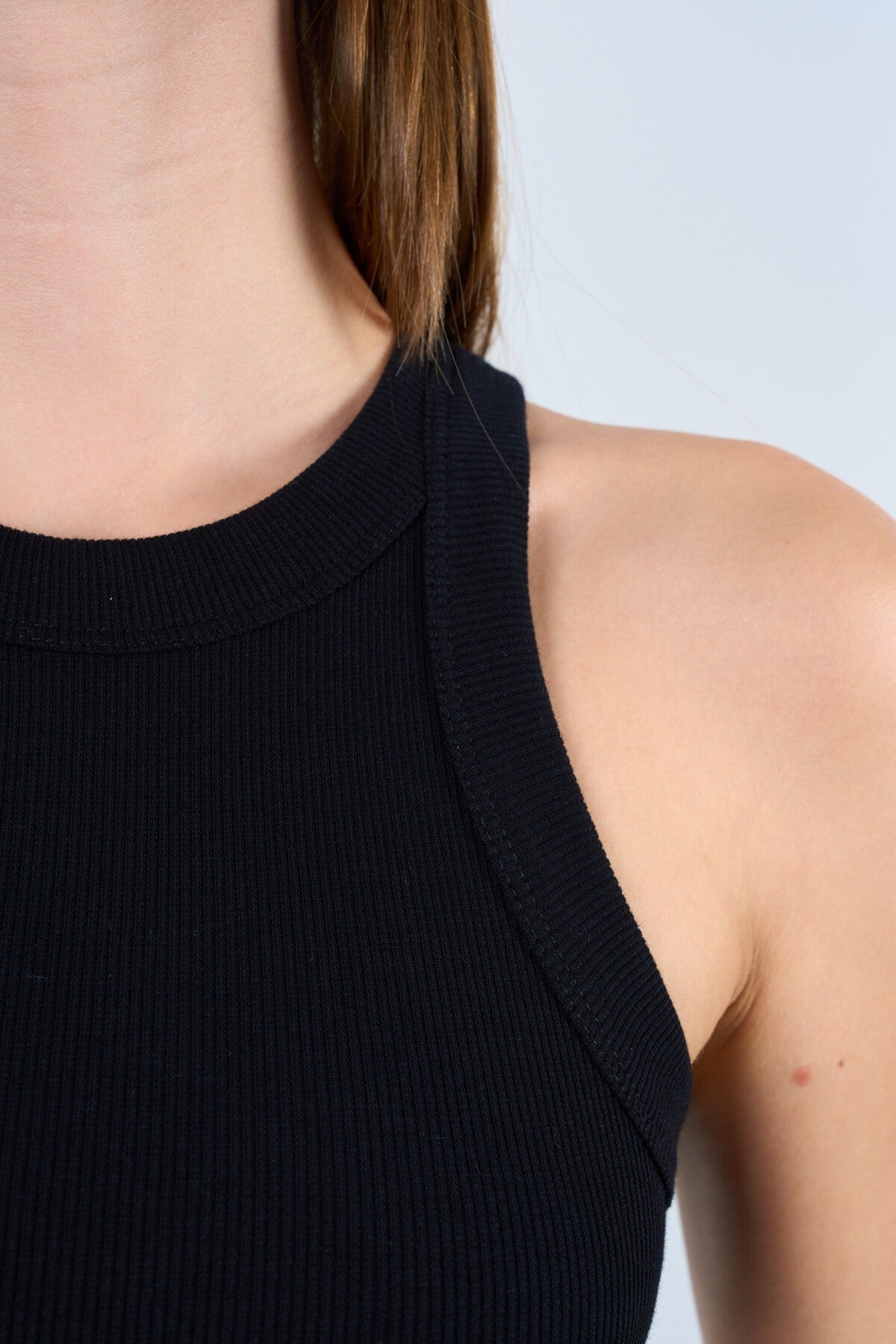 Black Ribbed Camisole