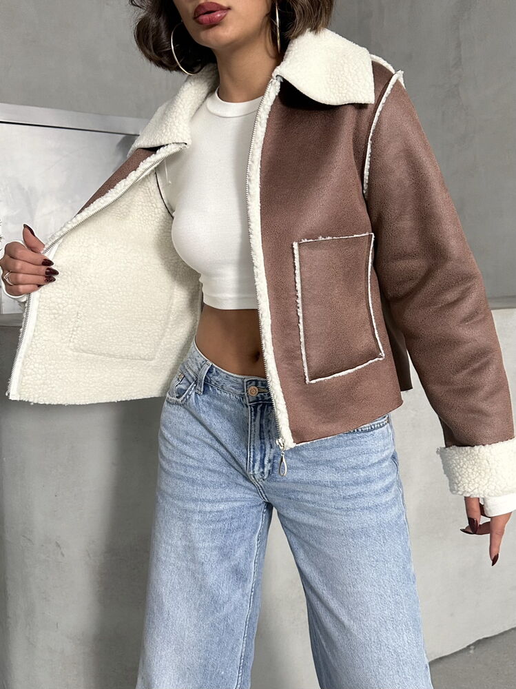 Süet Peluş Toptan Mont