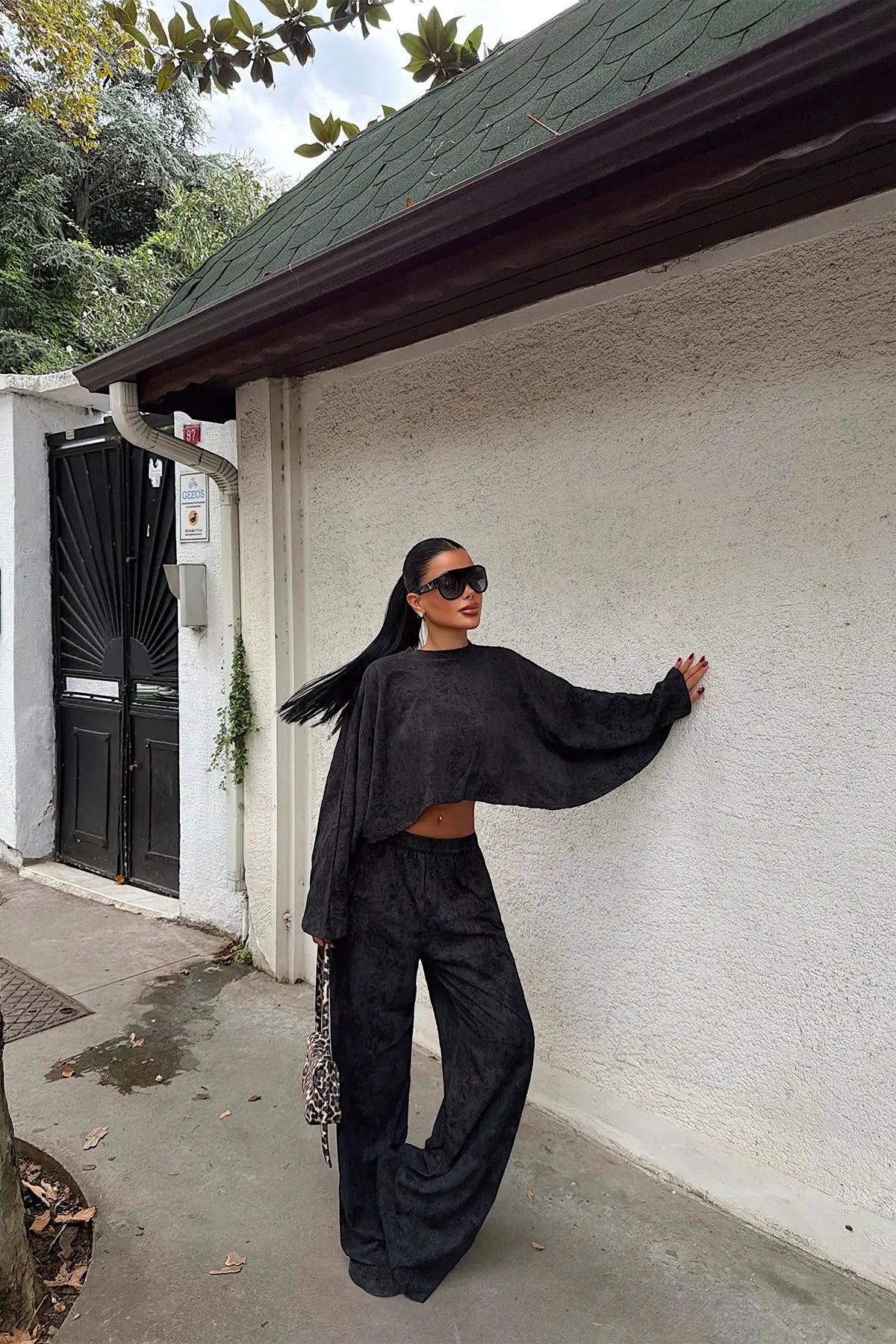 Batik Desen Pantolonlu Takım