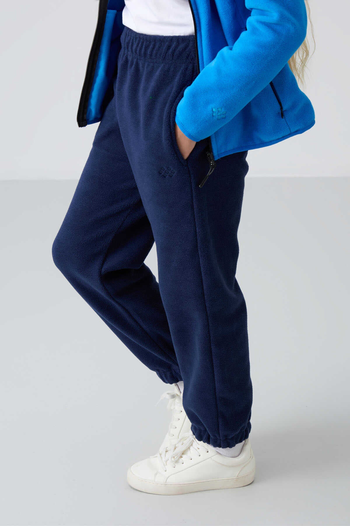 Tommylife Toptan 7-15 Yaş Jogger Standart Kalıp Kız Çocuk Eşofman Alt 75155 Haki