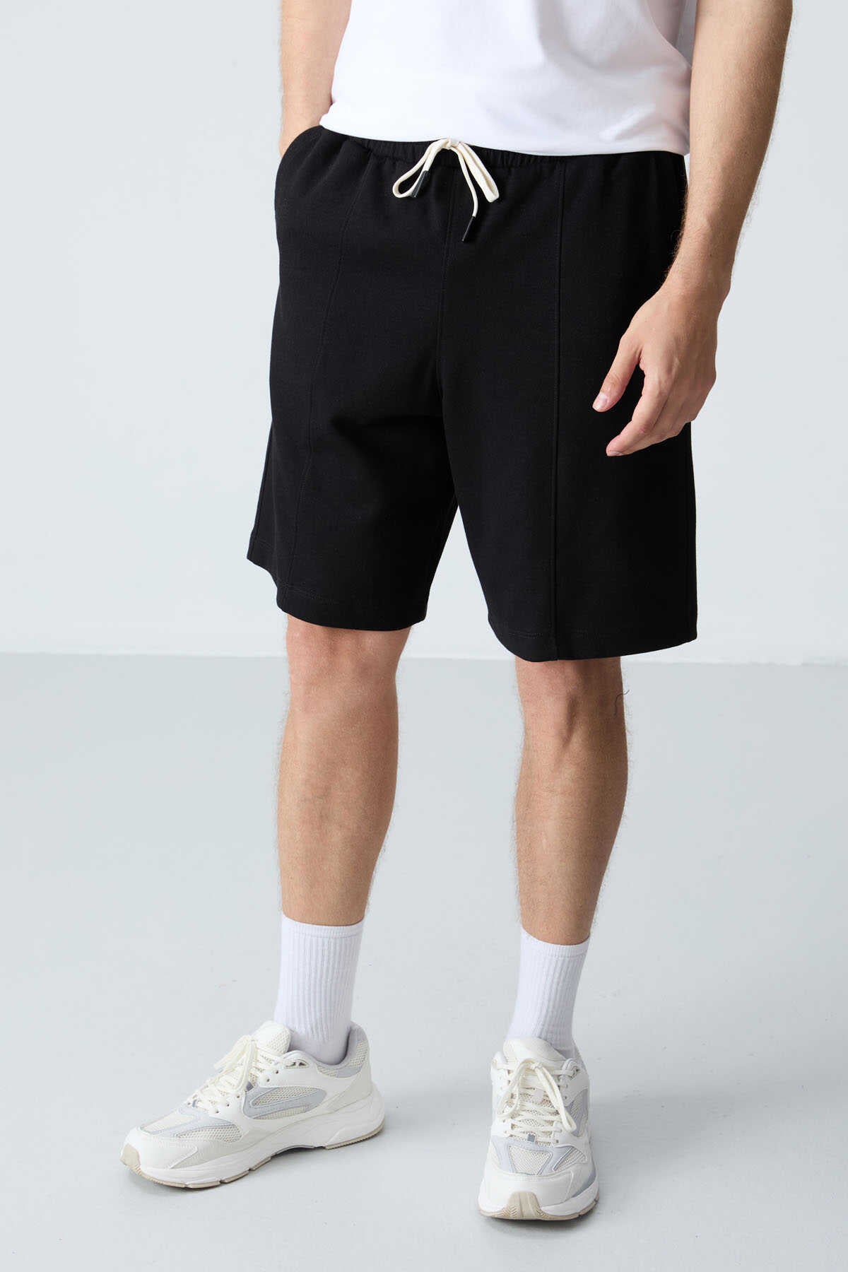 Tommylife Toptan Comfort Fit Basic Erkek Şort 81277 Fiesta