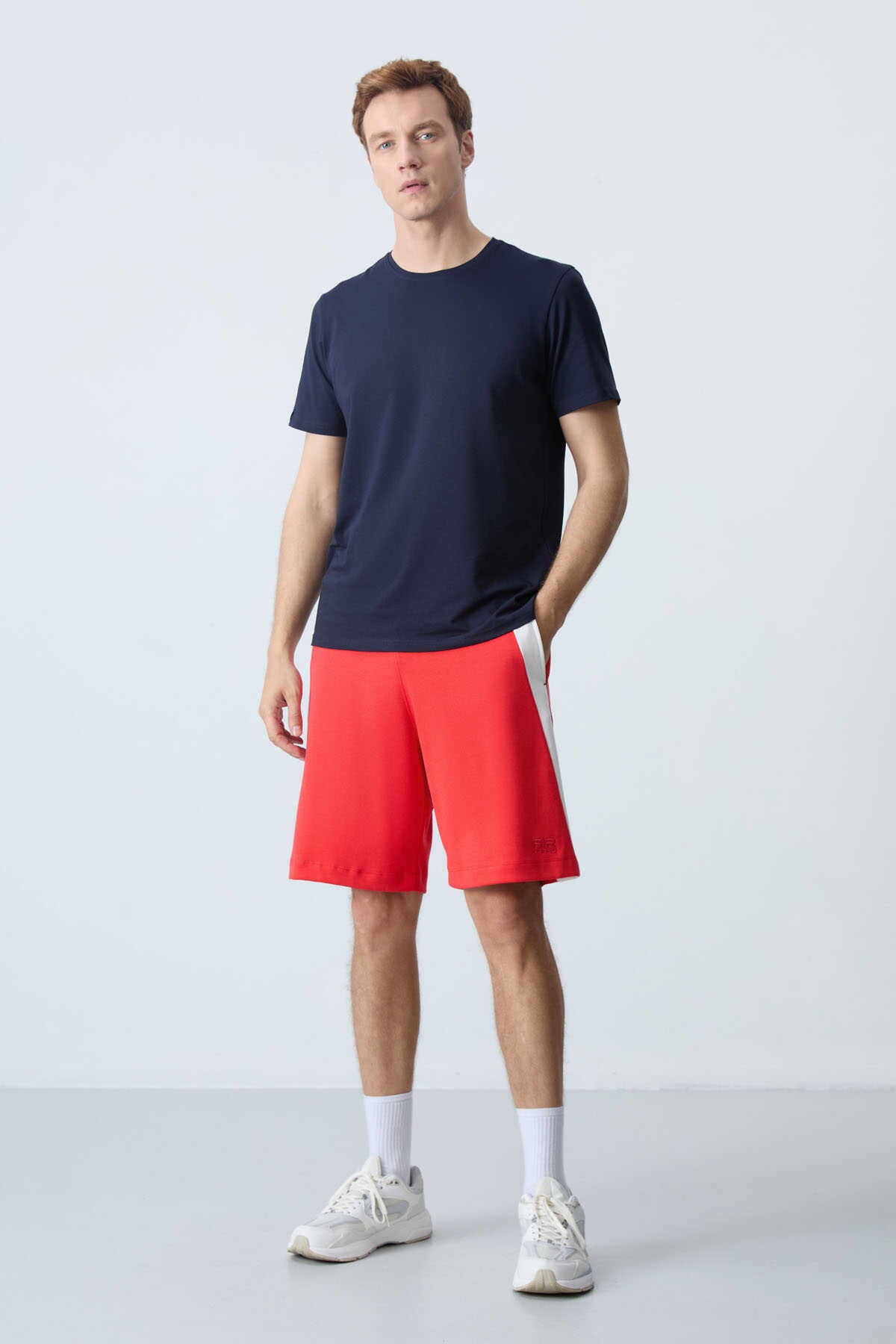 Tommylife Toptan Comfort Fit Basic Erkek Şort 81280 Siyah