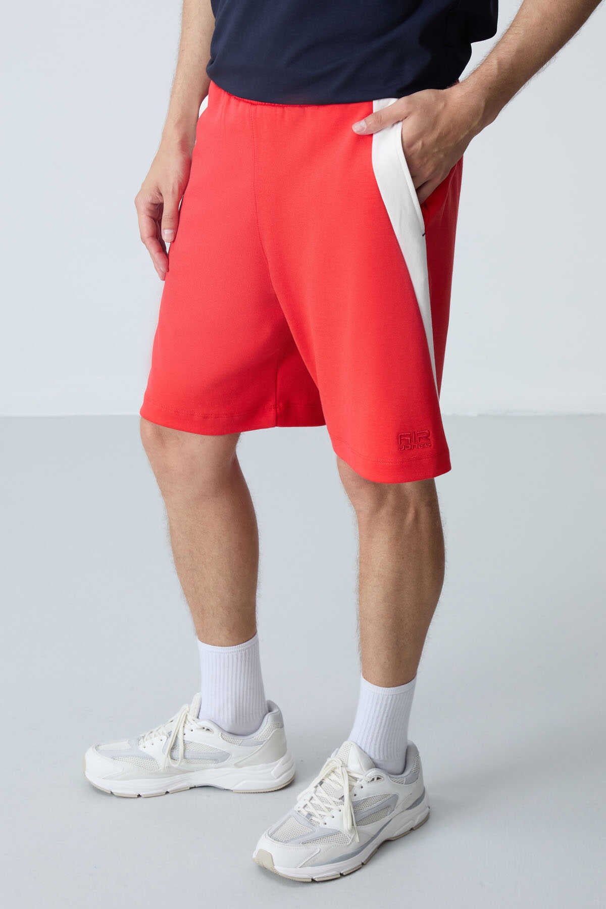 Tommylife Toptan Comfort Fit Basic Erkek Şort 81280 Siyah