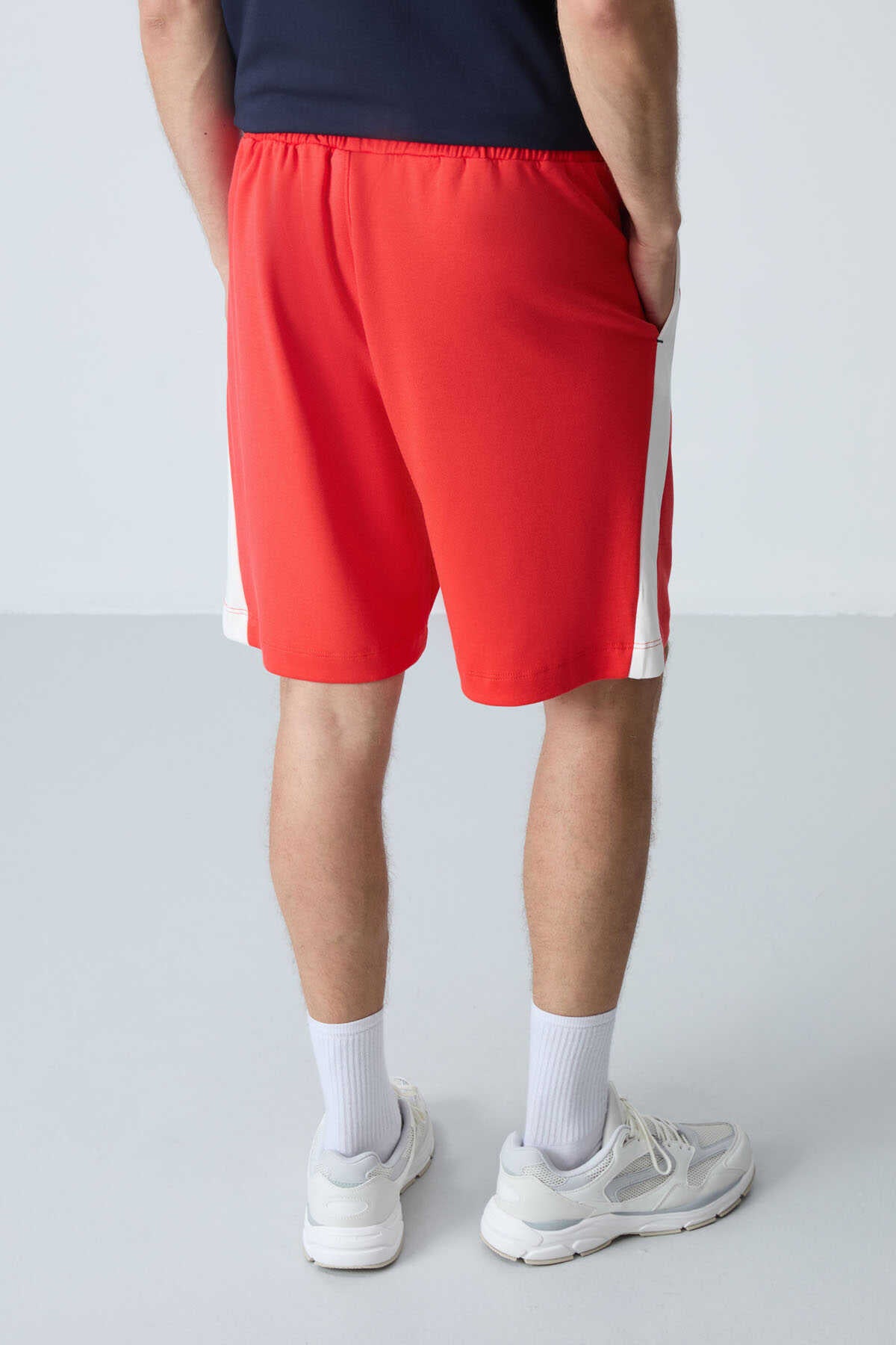 Tommylife Toptan Comfort Fit Basic Erkek Şort 81280 Siyah