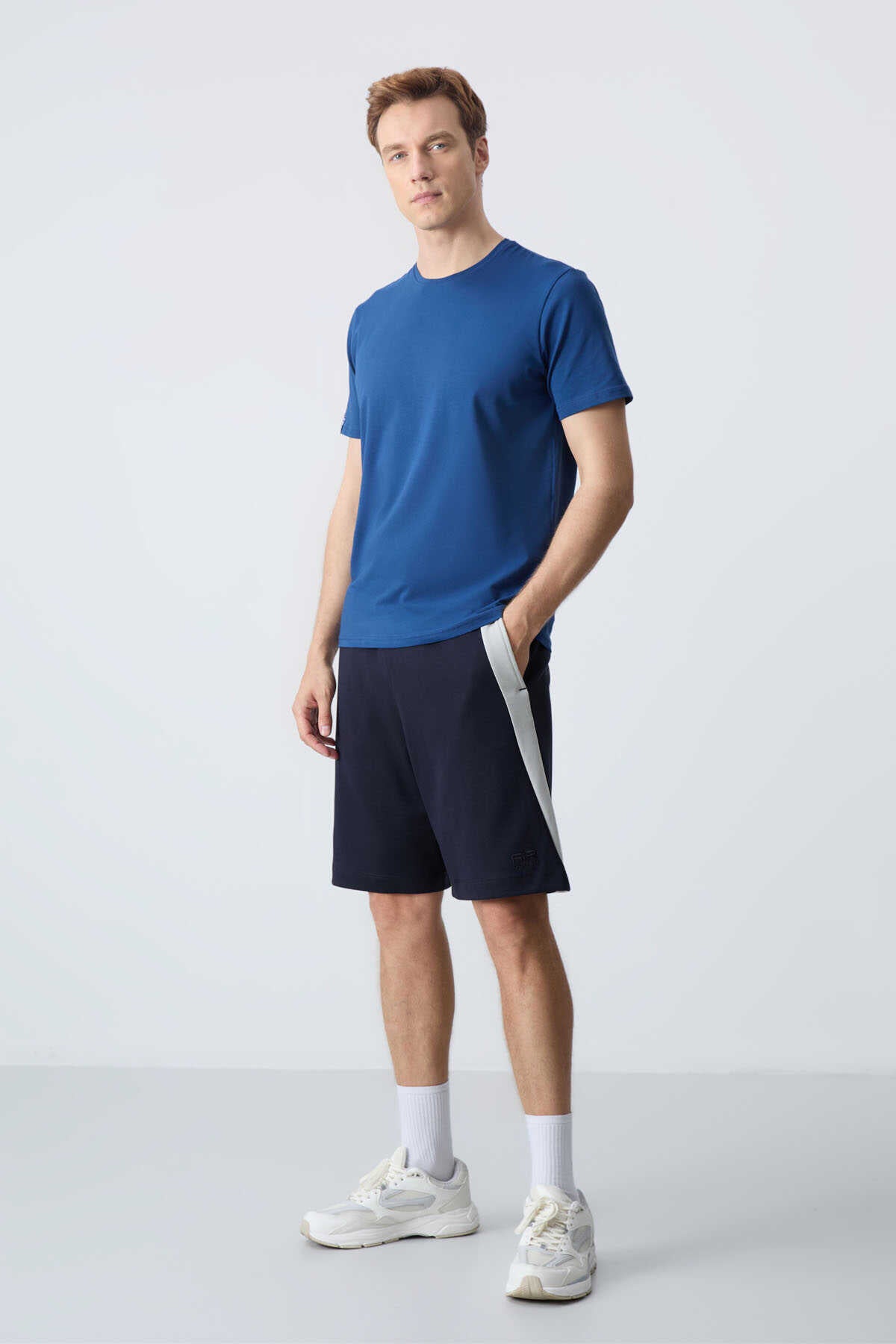 Tommylife Toptan Comfort Fit Basic Erkek Şort 81280 Siyah