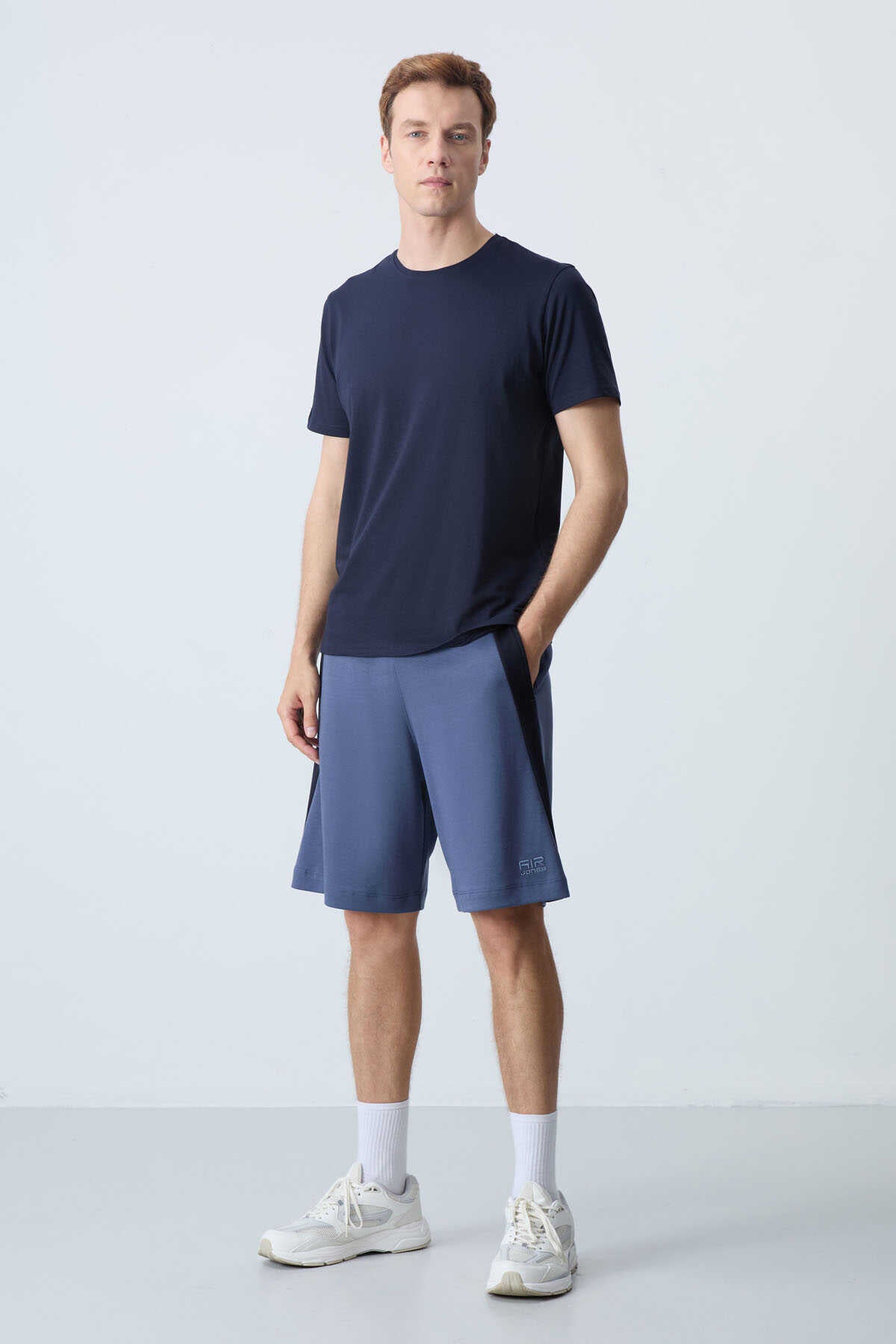 Tommylife Toptan Comfort Fit Basic Erkek Şort 81280 Siyah
