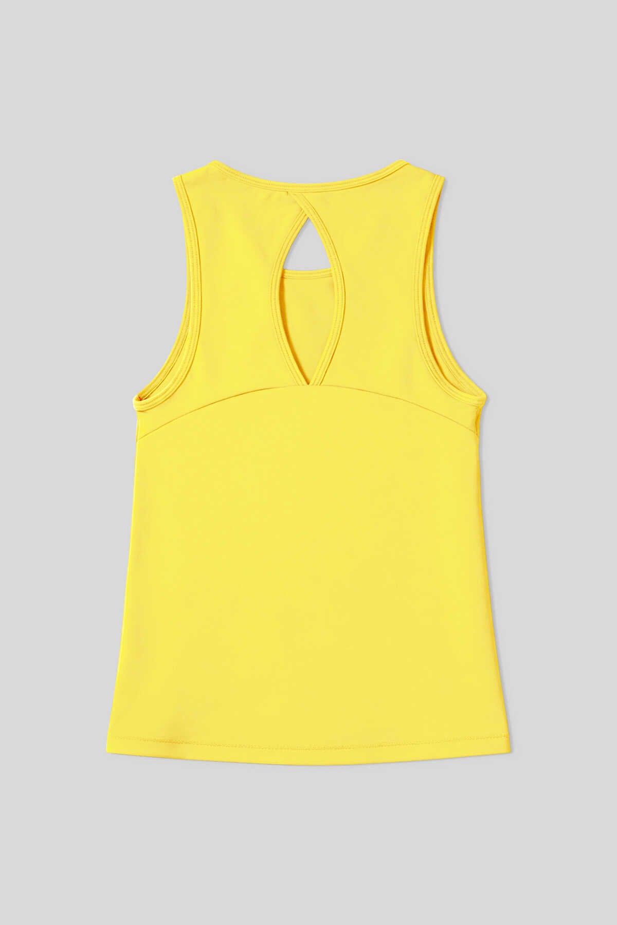 Tommylife Wholesale Black Standard Fit Cross Back Detail Women's Sports Vest - 97296