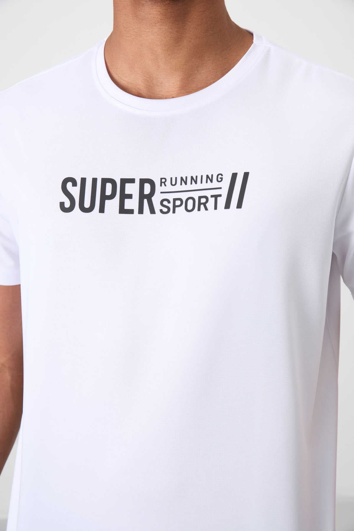 Tommylife Wholesale Crew Neck Standard Fit Active Sports Men's T-Shirt 88385 Black