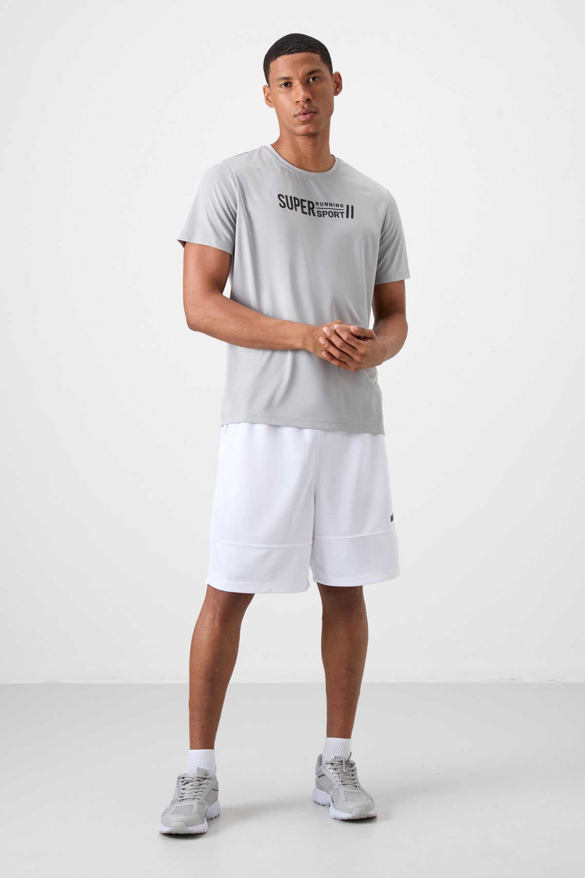 Tommylife Wholesale Crew Neck Standard Fit Active Sports Men's T-Shirt 88385 Black