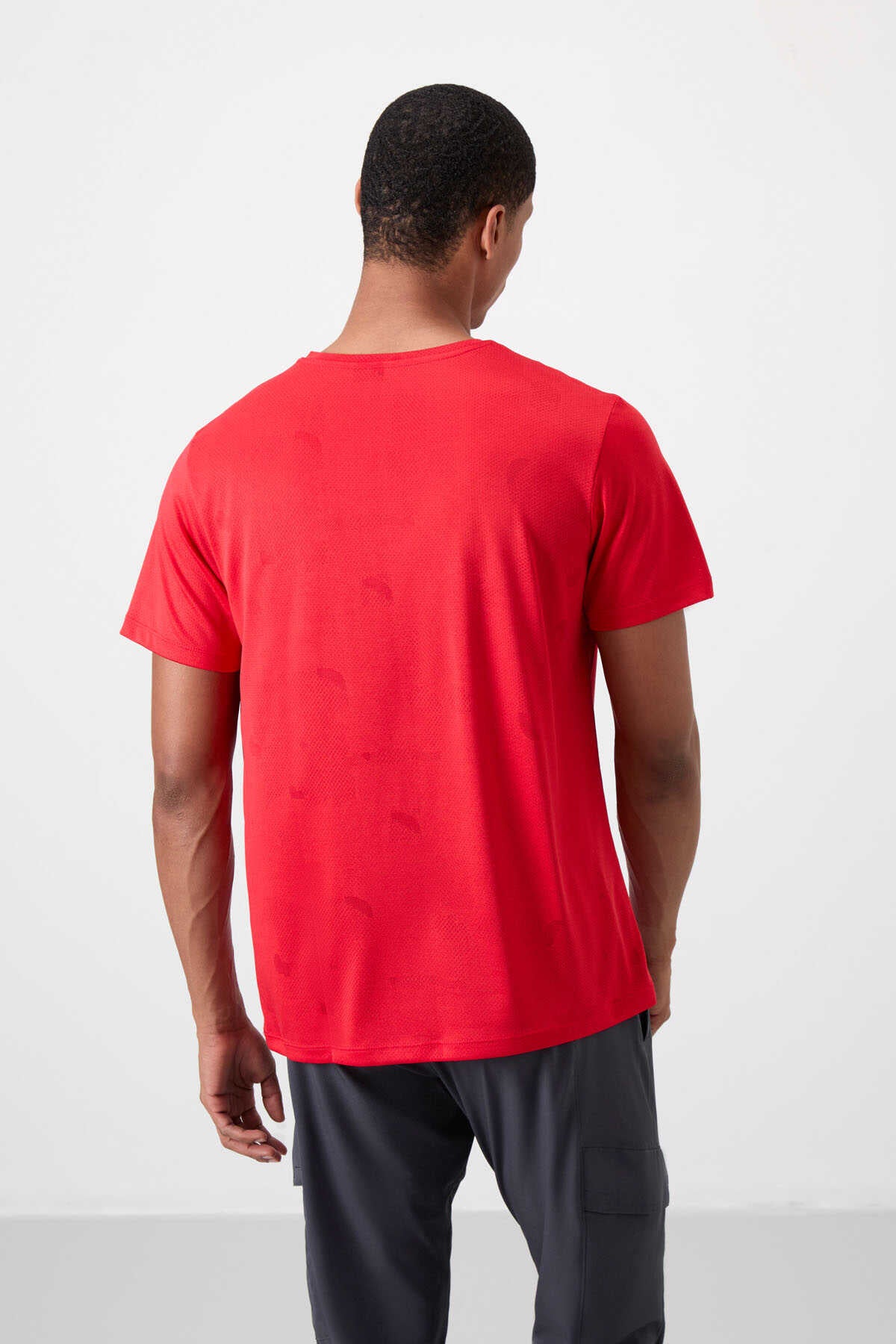 Tommylife Toptan O Yaka Standart Kalıp Aktif Spor Erkek T-Shirt 88397 Siyah