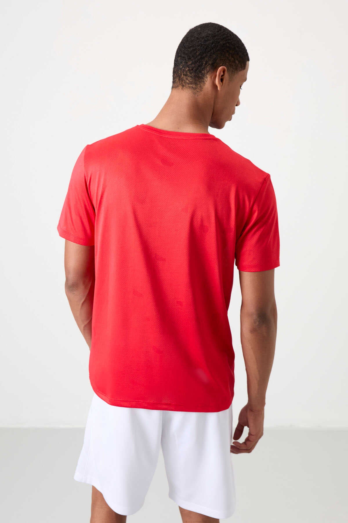 Tommylife Toptan O Yaka Standart Kalıp Aktif Spor Erkek T-Shirt 88398 Siyah