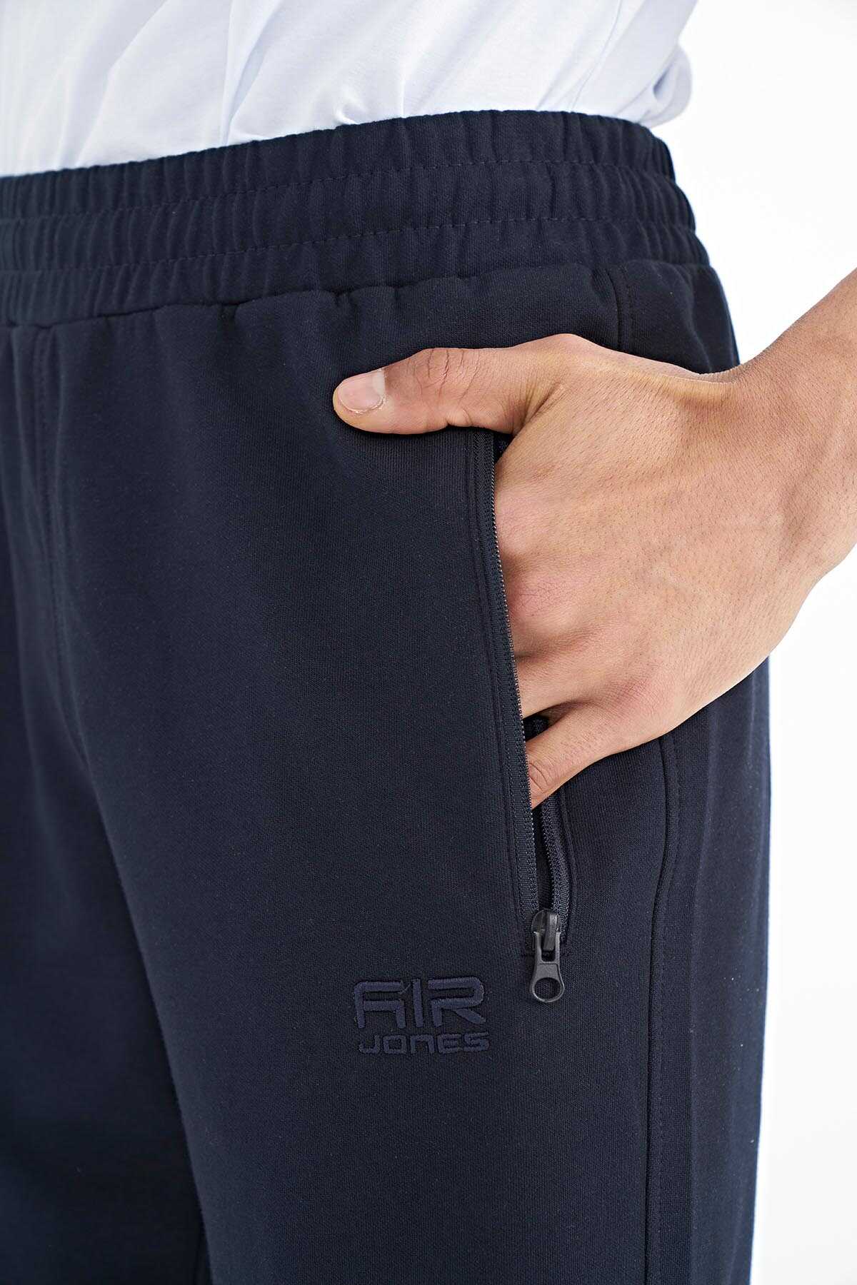 Tommylife Wholesale Ryan Standard Fit Basic Men's Shorts 81239 Navy Blue