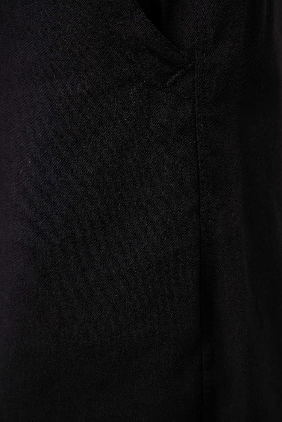 Tommylife Wholesale Standard Fit Woven Lightweight Stretchy Chino Men's Shorts 81293 Black