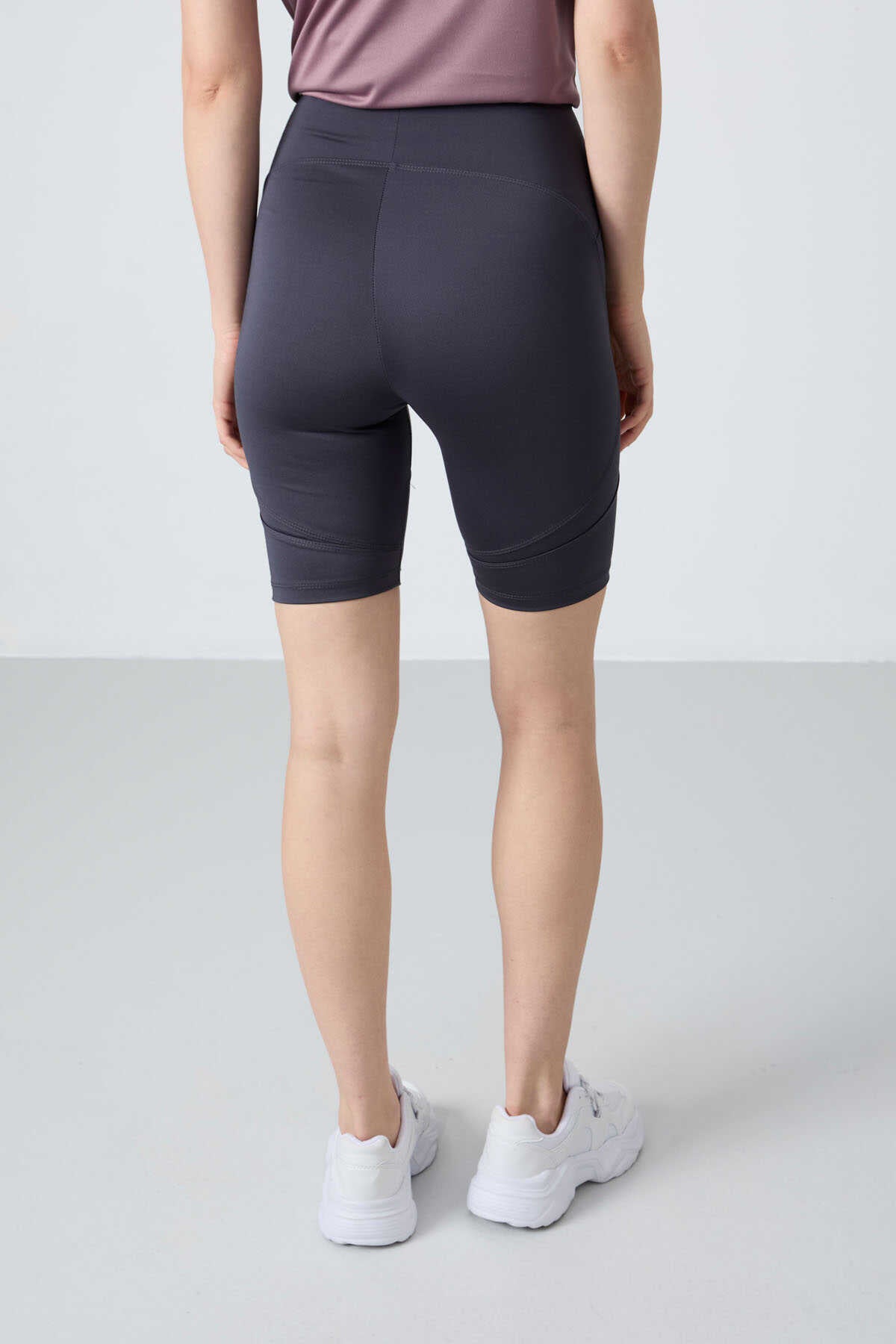 Tommylife Wholesale High Waist Biker Women's Leggings 91013 Indigo