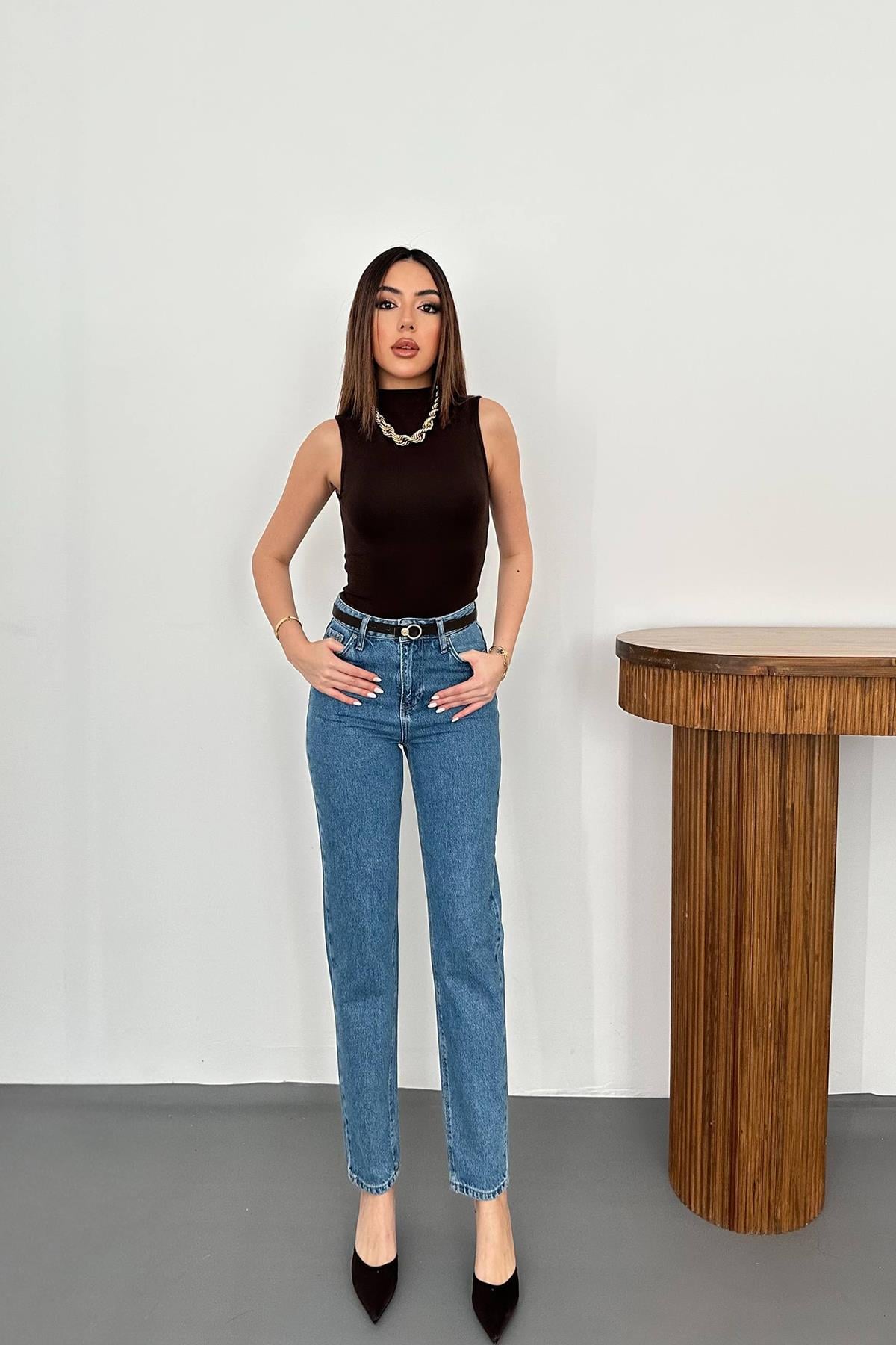 Mavi Boru Paça Jeans Pantolon