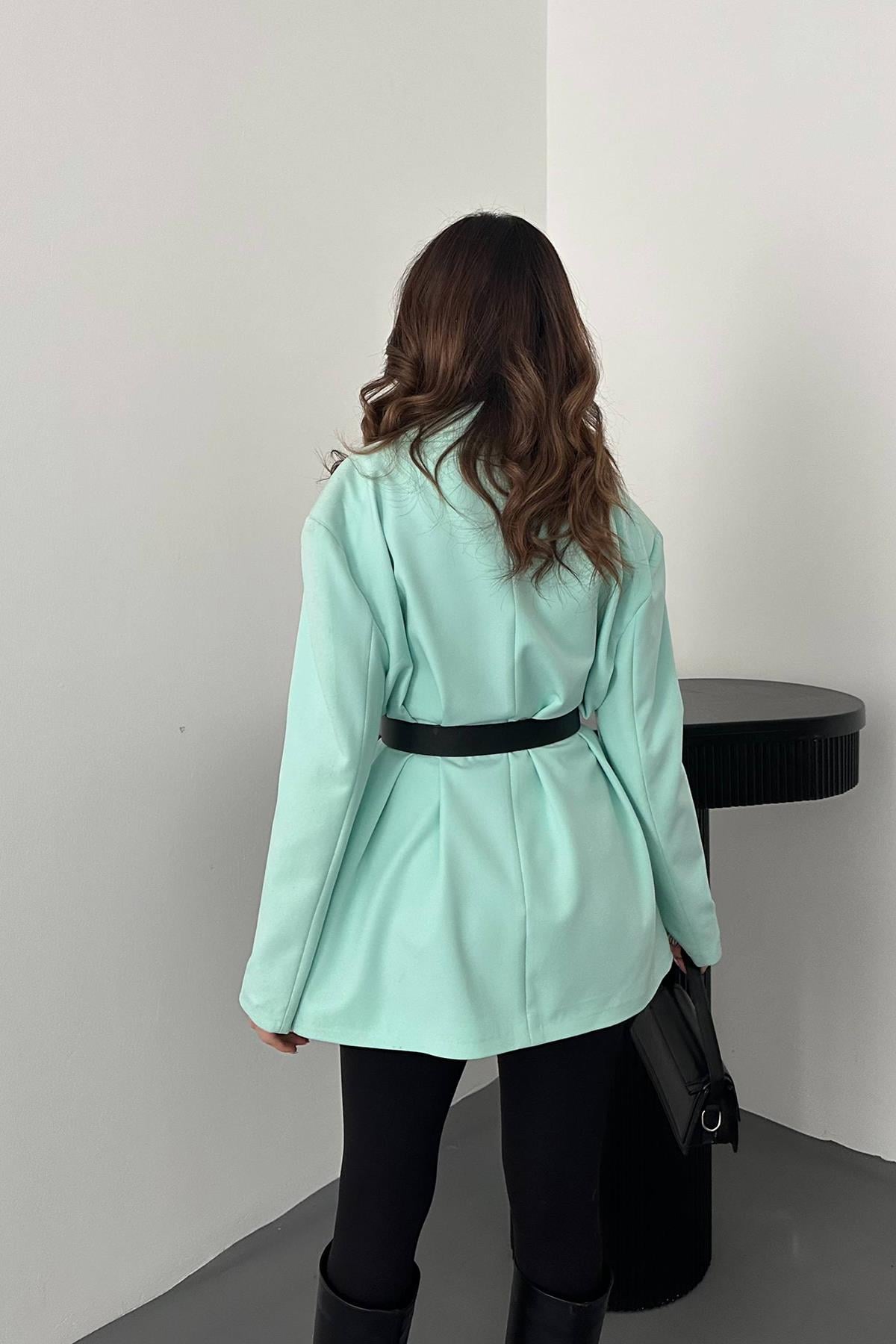 Mint Oversize Ceket