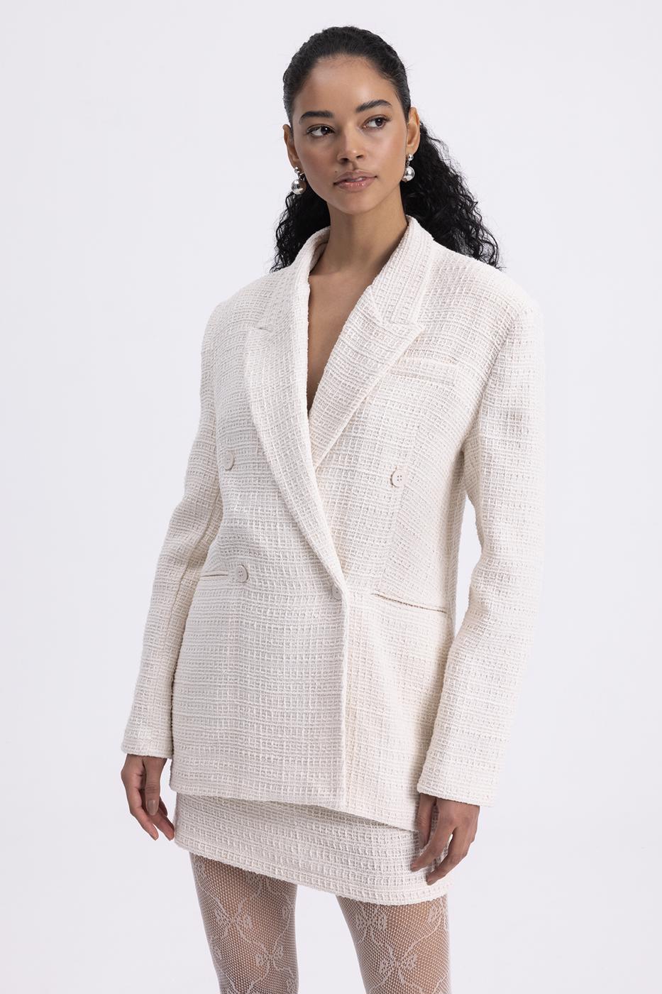 Tweed Blazer Jacket