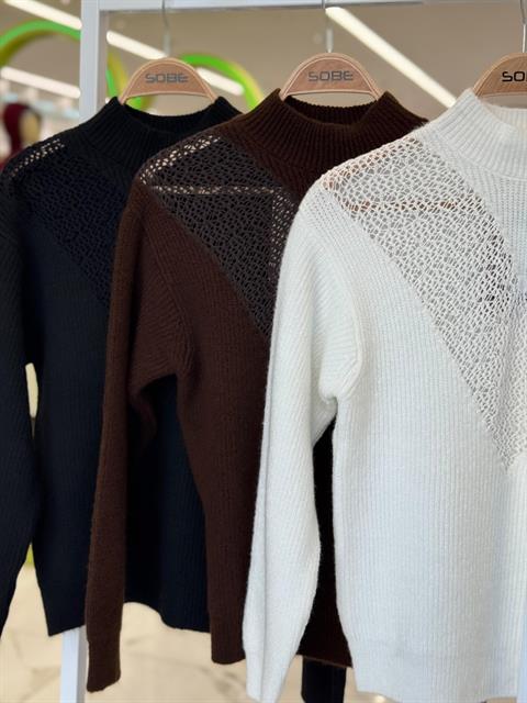 V Ajurlu Triko Kazak 1368