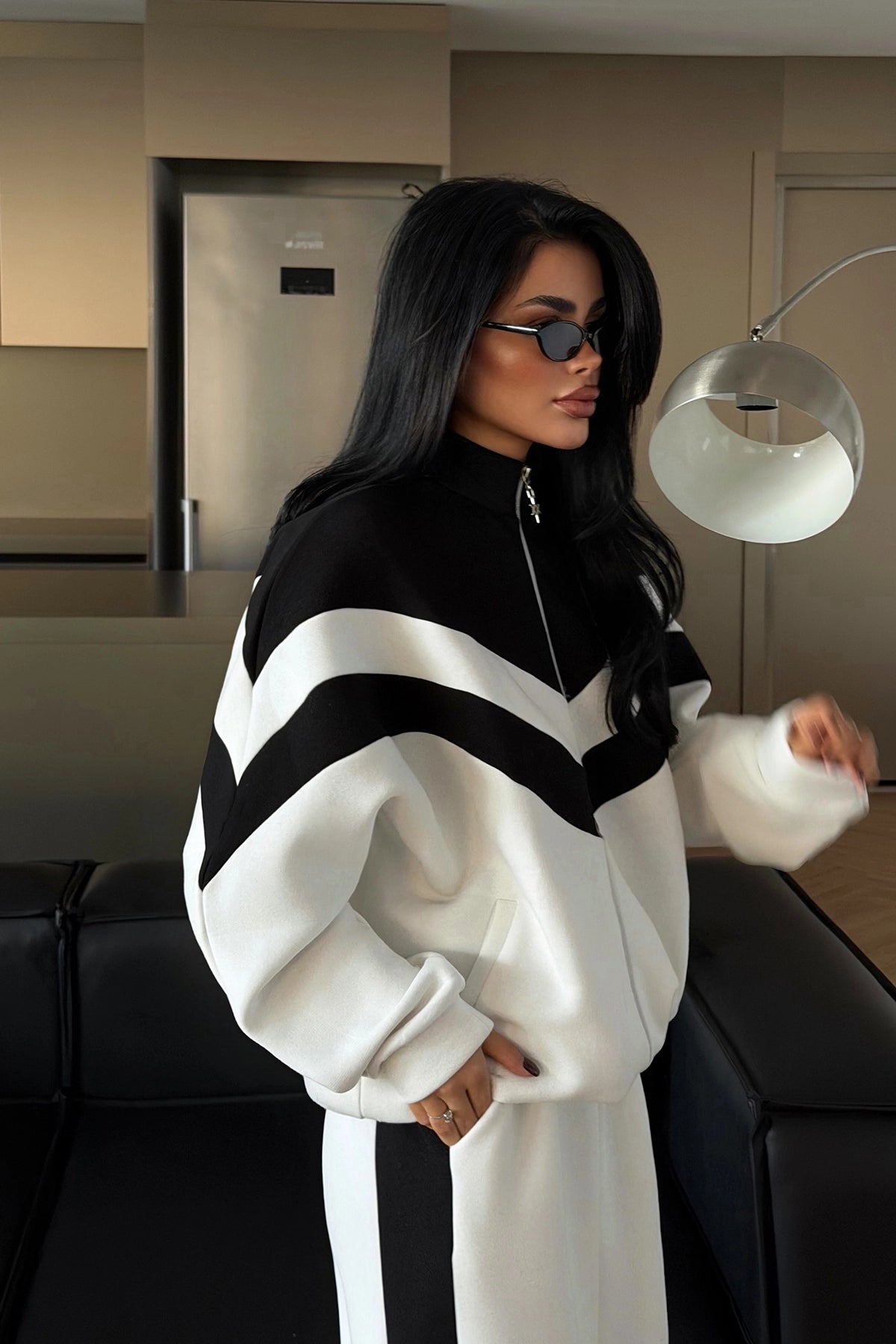 Beyaz Bennyc Eşofman Takımı