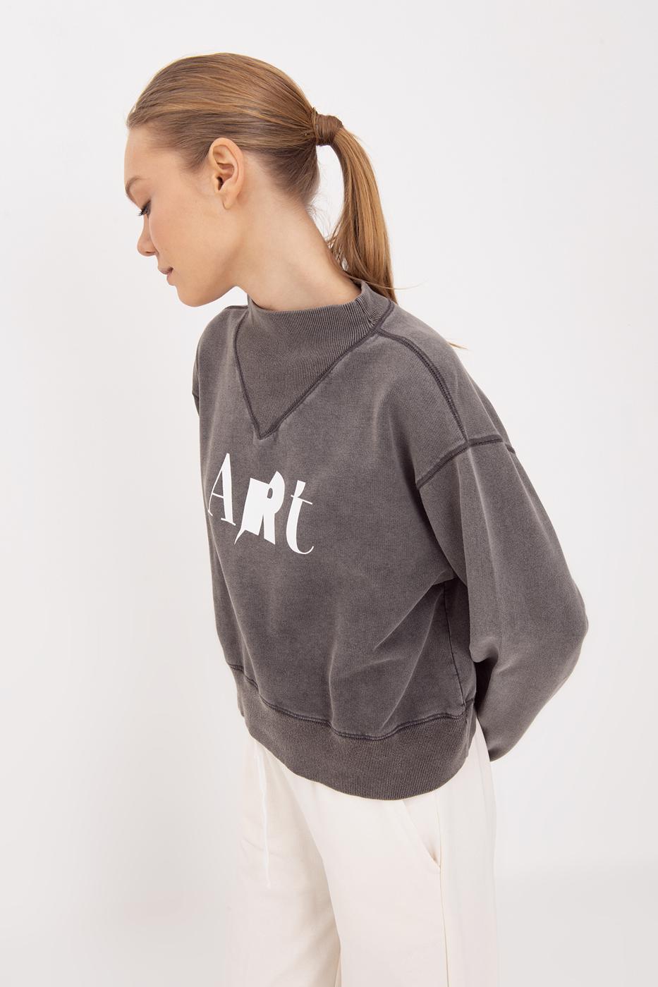 Washable Printed Sweatshirt